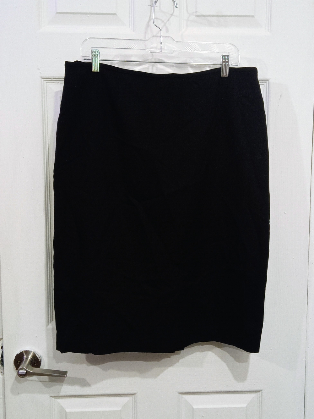 Evan Picone Black Pencil Skirt